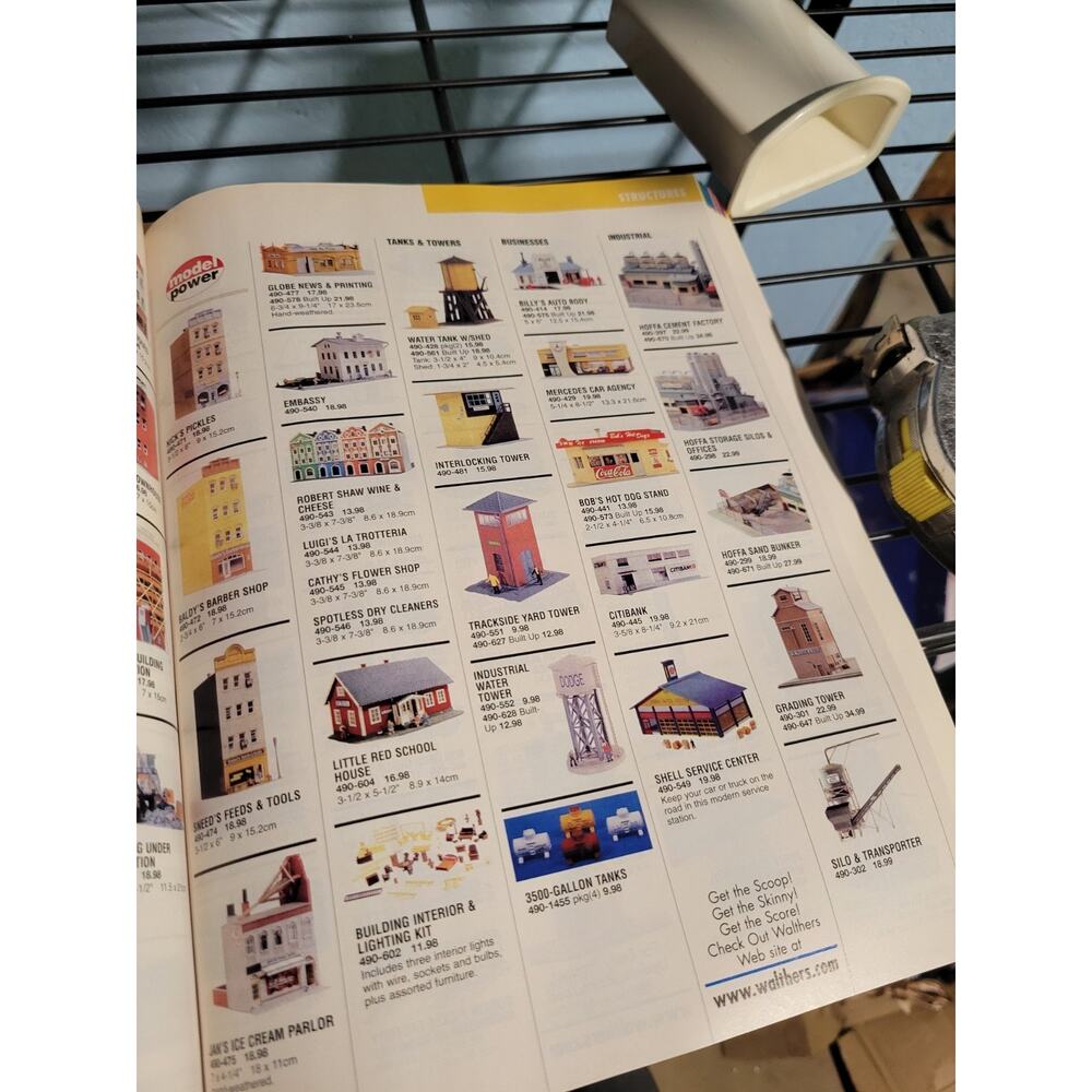 Walthers HO Scale Model Railroad Catalog Reference Manual (2002) - Picture 10 of 10
